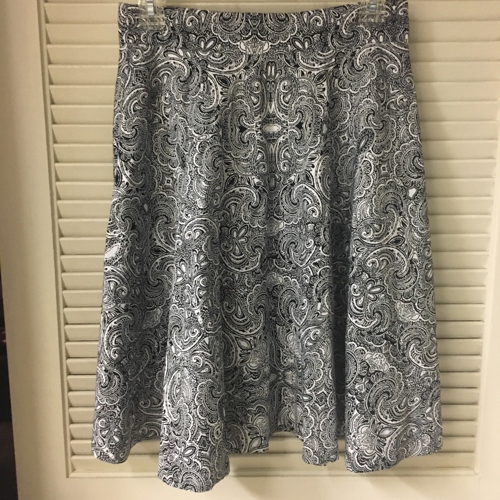 Black and White Skirt